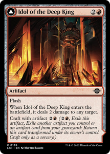 Idol of the Deep King // Sovereign's Macuahuitl - 155 - The Lost Caverns of Ixalan