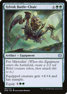 Sylvok Battle-Chair - 184 - Phyrexia: All Will Be One