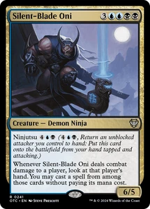 Silent-Blade Oni - 241 - Outlaws of Thunder Junction Commander