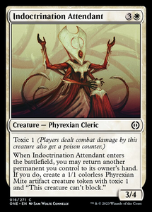 Indoctrination Attendant - 16 - Phyrexia: All Will Be One