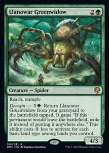 Llanowar Greenwidow - 169 - Dominaria United