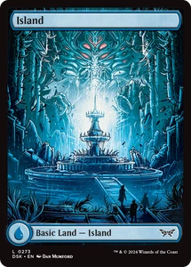 Island (273) - Full Art - 273_island-273-full-art - Duskmourn: House of Horror