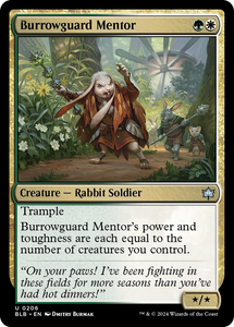Burrowguard Mentor - 206 - Bloomburrow