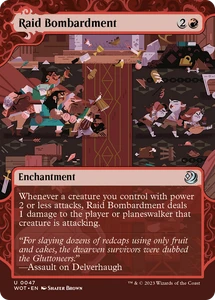 Raid Bombardment (Foil) - 47 - Wilds of Eldraine: Enchanting Tales