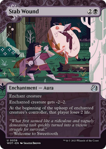Stab Wound - 36 - Wilds of Eldraine: Enchanting Tales
