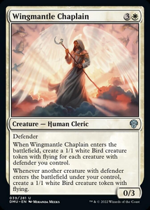 Wingmantle Chaplain - 39 - Dominaria United