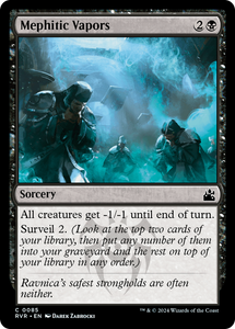 Mephitic Vapors - 85 - Ravnica Remastered