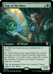 Sage of the Maze (Extended Art) - 67 - Modern Horizons 3 Commander