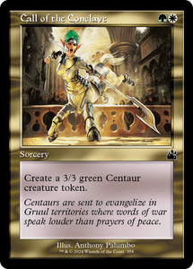 Call of the Conclave (Retro Frame) - 358 - Ravnica Remastered