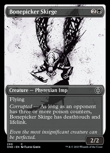 Bonepicker Skirge (Showcase Ichor) (Foil) - 290 - Phyrexia: All Will Be One