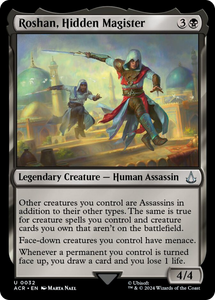 Roshan, Hidden Magister (Foil) - 32 - Assassin's Creed