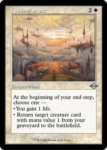 Abiding Grace (Retro) (Foil) - MH3-1-MH2-EN - Modern Horizons 2