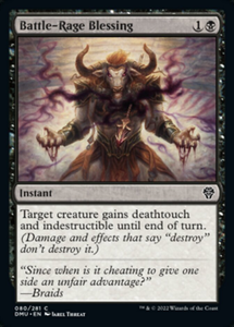 Battle-Rage Blessing - 80 - Dominaria United
