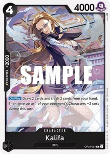 Kalifa (Dash Pack) - OP03-081 - [OP04] Kingdoms of Intrigue