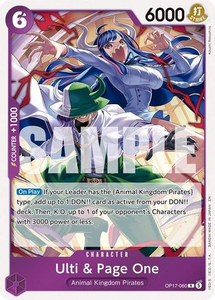 Ulti & Page One - OP17-060 - [OP17] The World's Strongest Warriors
