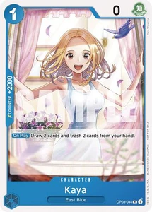 Kaya (Tournament Pack Vol. 6) - OP03-044 - One Piece Promotion Cards