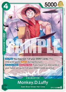 Monkey.D.Luffy (030) - OP17-030 - [OP17] The World's Strongest Warriors