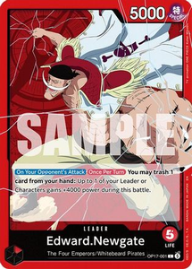 Edward.Newgate (001) - OP17-001 - [OP17] The World's Strongest Warriors
