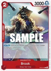 Brook (Tournament Pack Vol. 4) - ST01-011 - One Piece Promotion Cards