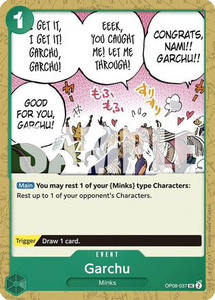 Garchu - OP08-037 - [OP08] Two Legends