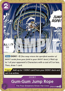 Gum-Gum Jump Rope - OP09-079 - [OP09] Emperors the New World