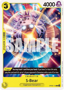 S-Bear - OP08-113 - [OP08] Two Legends