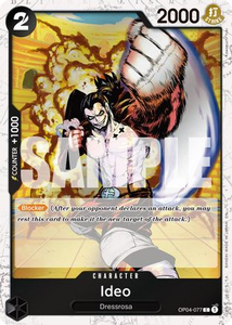 Ideo (Pirate Foil) - OP04-077 - [PRB02] Premium Booster The Best - Vol. 2