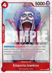 Emporio.Ivankov (Pirate Foil) - OP05-004 - [PRB02] Premium Booster The Best - Vol. 2