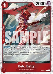 Belo Betty (Jolly Roger Foil) - OP05-015 - [PRB01] Premium Booster -The Best-