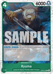 Ryuma (Jolly Roger Foil) - OP06-036 - [PRB01] Premium Booster -The Best-