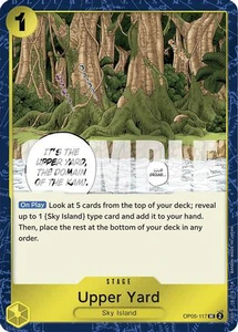 Upper Yard (Jolly Roger Foil) - OP05-117 - [PRB01] Premium Booster -The Best-