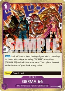 GERMA 66 (Pirate Foil) - OP06-078 - [PRB02] Premium Booster The Best - Vol. 2