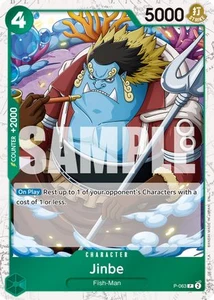 Jinbe - P-063 (Pirate Foil) - P-063 - [PRB02] Premium Booster The Best - Vol. 2