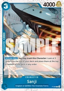 Sanji - P-068 (Pirate Foil) - P-068 - [PRB02] Premium Booster The Best - Vol. 2