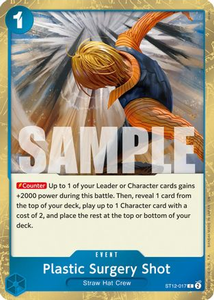 Plastic Surgery Shot - ST12-017 (Pirate Foil) - ST12-017 - [PRB02] Premium Booster The Best - Vol. 2