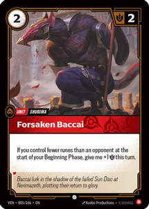 Forsaken Baccai - 005:166 - Vendetta
