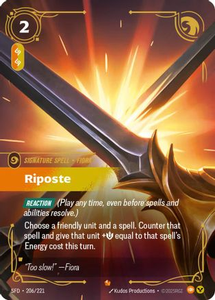Riposte - 206:221 - Spiritforged