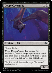Deep-Cavern Bat - 102 - The Lost Caverns of Ixalan (Foil)