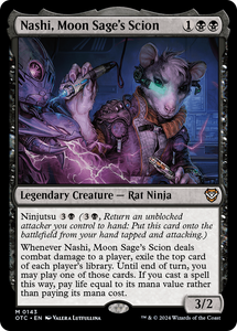 Nashi, Moon Sage's Scion - 143 - Outlaws of Thunder Junction Commander