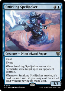Smirking Spelljacker - 16 - Outlaws of Thunder Junction Commander