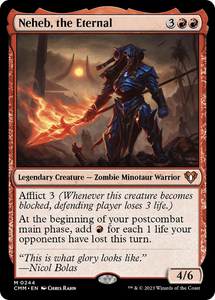 Neheb, the Eternal - 244 - Commander Masters (Foil)