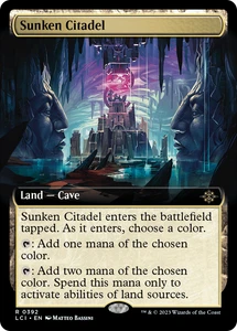 Sunken Citadel (Extended Art) - 392_sunken-citadel-extended-art - The Lost Caverns of Ixalan