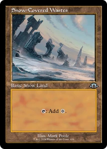 Snow-Covered Wastes (Retro) - 439_snow-covered-wastes-retro - Modern Horizons 3
