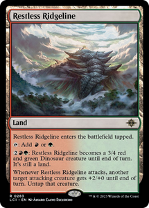 Restless Ridgeline - 283_restless-ridgeline - The Lost Caverns of Ixalan (Foil)