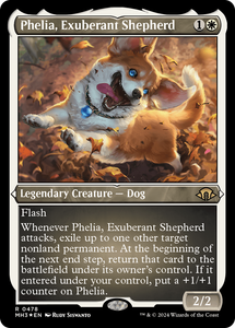Phelia, Exuberant Shepherd (Foil Etched) - 478 - Modern Horizons 3