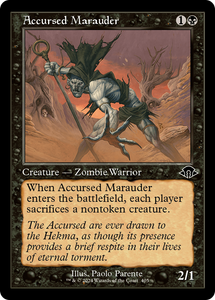 Accursed Marauder (Retro Frame) - 405 - Modern Horizons 3