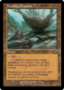 Nesting Grounds (Retro Frame) - 437_nesting-grounds-retro-frame - Modern Horizons 3 (Foil)
