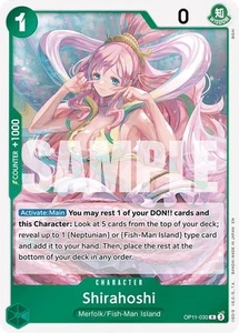 Shirahoshi (030) - OP11-030 - [OP11] A Fist of Divine Speed