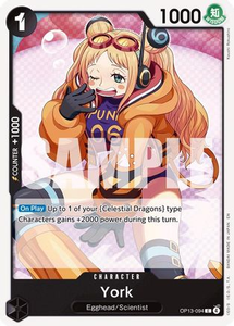 York - OP13-094 - [OP13] Carrying On His Will