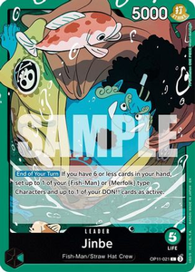 Jinbe (021) - OP11-021 - [OP11] A Fist of Divine Speed